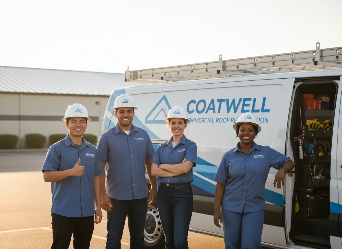 Commercial roof coating company in Forestville, CA